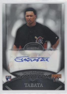 2010 Bowman Sterling - Rookie Autographs #10 - Jose Tabata