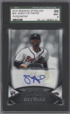 2010 Bowman Sterling - Rookie Autographs #20 - Jason Heyward [SGC 9 MINT]