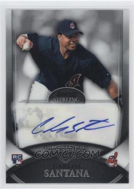 2010 Bowman Sterling - Rookie Autographs #25 - Carlos Santana