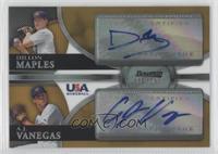 Dillon Maples, A.J. Vanegas #/50