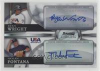 Ryan Wright, Nolan Fontana #/99