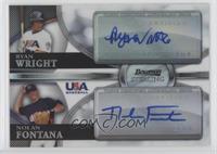 Ryan Wright, Nolan Fontana #/99