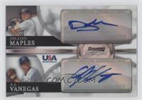 Dillon Maples, A.J. Vanegas #/99