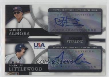 2010 Bowman Sterling - USA Baseball Dual Autographs #BSDA-8 - Albert Almora, Marcus Littlewood