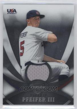 2010 Bowman Sterling - USA Baseball Relics #USAR-13 - Phillip Pfeifer III