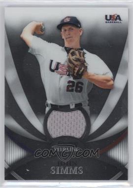 2010 Bowman Sterling - USA Baseball Relics #USAR-15 - John Simms