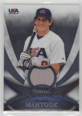 2010 Bowman Sterling - USA Baseball Relics #USAR-32 - Mikie Mahtook