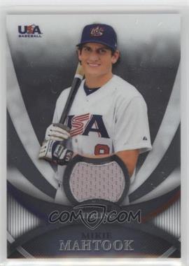 2010 Bowman Sterling - USA Baseball Relics #USAR-32 - Mikie Mahtook