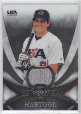 2010 Bowman Sterling - USA Baseball Relics #USAR-32 - Mikie Mahtook