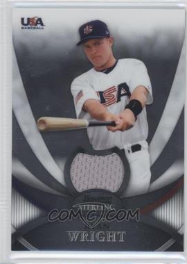 2010 Bowman Sterling - USA Baseball Relics #USAR-42 - Ryan Wright