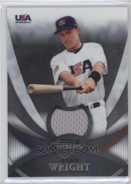 2010 Bowman Sterling - USA Baseball Relics #USAR-42 - Ryan Wright