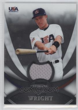 2010 Bowman Sterling - USA Baseball Relics #USAR-42 - Ryan Wright