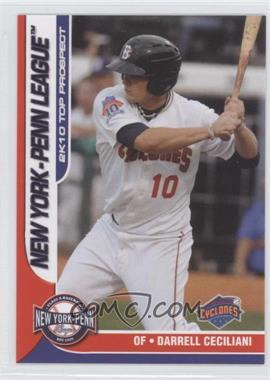 2010 Choice New York-Penn League Top Prospects - [Base] #06 - Darrell Ceciliani