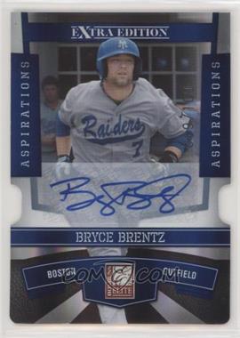 2010 Donruss Elite Extra Edition - [Base] - Aspirations Die-Cut Signatures #1 - Bryce Brentz /100