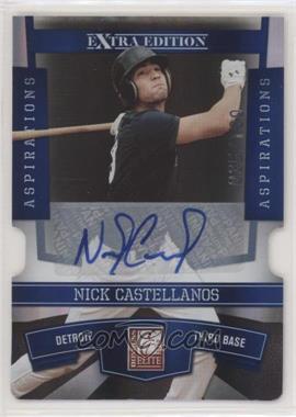 2010 Donruss Elite Extra Edition - [Base] - Aspirations Die-Cut Signatures #10 - Nick Castellanos /100