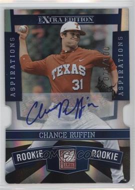 2010 Donruss Elite Extra Edition - [Base] - Aspirations Die-Cut Signatures #135 - Chance Ruffin /100