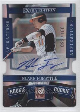 2010 Donruss Elite Extra Edition - [Base] - Aspirations Die-Cut Signatures #142 - Blake Forsythe /100