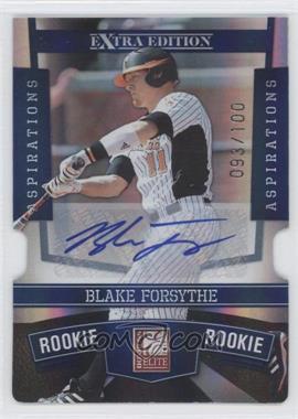 2010 Donruss Elite Extra Edition - [Base] - Aspirations Die-Cut Signatures #142 - Blake Forsythe /100