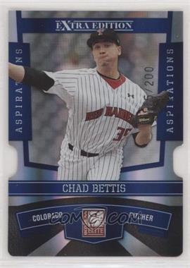 2010 Donruss Elite Extra Edition - [Base] - Aspirations Die-Cut #11 - Chad Bettis /200