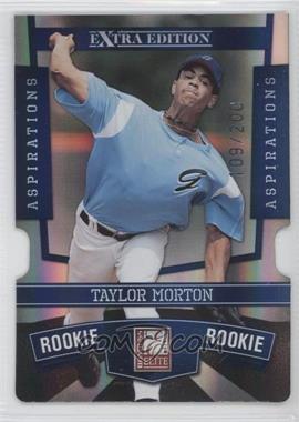 2010 Donruss Elite Extra Edition - [Base] - Aspirations Die-Cut #172 - Taylor Morton /200