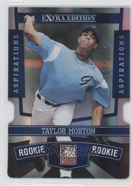 2010 Donruss Elite Extra Edition - [Base] - Aspirations Die-Cut #172 - Taylor Morton /200