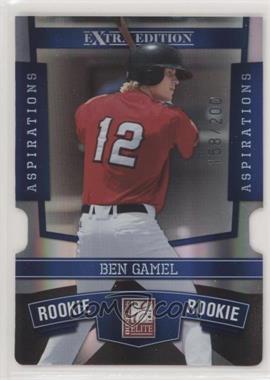 2010 Donruss Elite Extra Edition - [Base] - Aspirations Die-Cut #178 - Ben Gamel /200 [EX to NM]