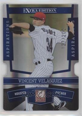 2010 Donruss Elite Extra Edition - [Base] - Aspirations Die-Cut #19 - Vincent Velasquez /200