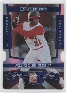 2010 Donruss Elite Extra Edition - [Base] - Aspirations Die-Cut #5 - Delino DeShields Jr. /200