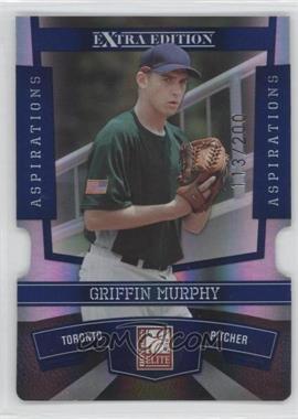 2010 Donruss Elite Extra Edition - [Base] - Aspirations Die-Cut #56 - Griffin Murphy /200