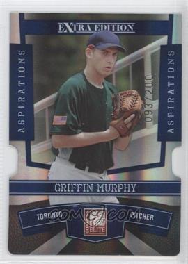 2010 Donruss Elite Extra Edition - [Base] - Aspirations Die-Cut #56 - Griffin Murphy /200