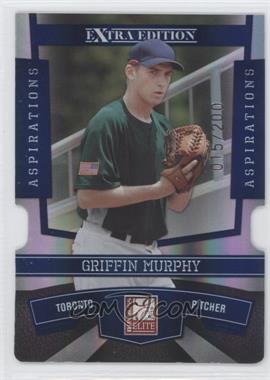 2010 Donruss Elite Extra Edition - [Base] - Aspirations Die-Cut #56 - Griffin Murphy /200