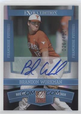 2010 Donruss Elite Extra Edition - [Base] - Franchise Futures Signatures #14 - Brandon Workman /450