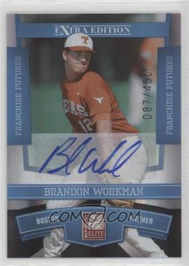 2010 Donruss Elite Extra Edition - [Base] - Franchise Futures Signatures #14 - Brandon Workman /450