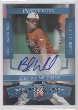 2010 Donruss Elite Extra Edition - [Base] - Franchise Futures Signatures #14 - Brandon Workman /450