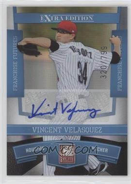 2010 Donruss Elite Extra Edition - [Base] - Franchise Futures Signatures #19 - Vincent Velasquez /799