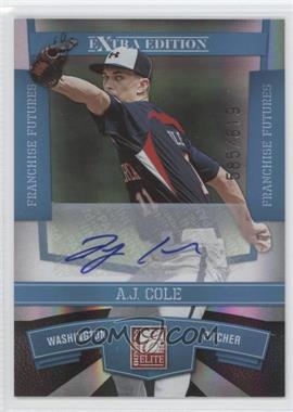 2010 Donruss Elite Extra Edition - [Base] - Franchise Futures Signatures #63 - A.J. Cole /819