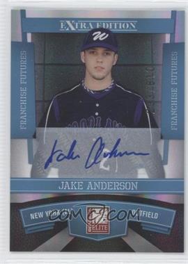 2010 Donruss Elite Extra Edition - [Base] - Franchise Futures Signatures #73 - Jake Anderson /810