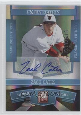 2010 Donruss Elite Extra Edition - [Base] - Franchise Futures Signatures #91 - Zach Cates /816