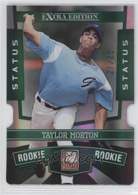 2010 Donruss Elite Extra Edition - [Base] - Status Emerald Die-Cut #172 - Taylor Morton /25