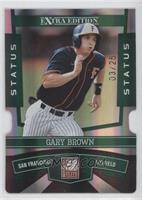 Gary Brown #/25