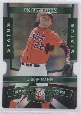 2010 Donruss Elite Extra Edition - [Base] - Status Emerald Die-Cut #87 - Jesse Hahn /25