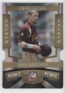 2010 Donruss Elite Extra Edition - [Base] - Status Gold Die-Cut #173 - Jason Martinson /10