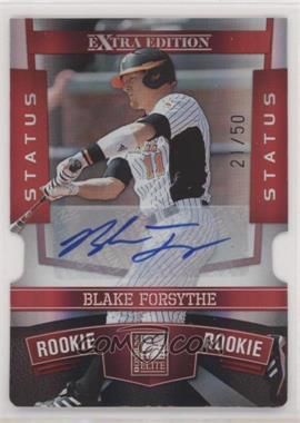 2010 Donruss Elite Extra Edition - [Base] - Status Red Die-Cut Signatures #142 - Blake Forsythe /50