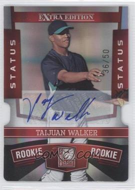 2010 Donruss Elite Extra Edition - [Base] - Status Red Die-Cut Signatures #163 - Taijuan Walker /50