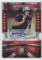 Gary Brown #/50