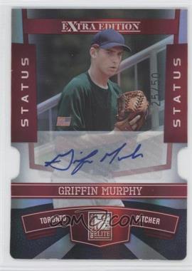 2010 Donruss Elite Extra Edition - [Base] - Status Red Die-Cut Signatures #56 - Griffin Murphy /50