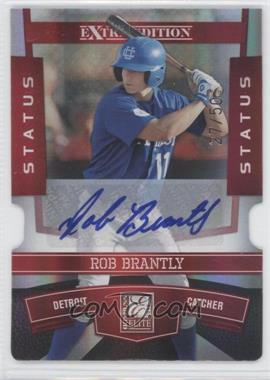 2010 Donruss Elite Extra Edition - [Base] - Status Red Die-Cut Signatures #60 - Rob Brantly /50