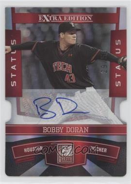 2010 Donruss Elite Extra Edition - [Base] - Status Red Die-Cut Signatures #7 - Bobby Doran /50