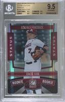 Zack Cox [BGS 9.5 GEM MINT] #/100