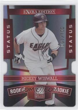 2010 Donruss Elite Extra Edition - [Base] - Status Red Die-Cut #186 - Mickey Wiswall /100